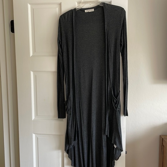 Joah Brown Sweaters - JOAH brown long sweater